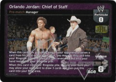 Orlando Jordan: Chief of Staff - Signed by Orlando Jordan